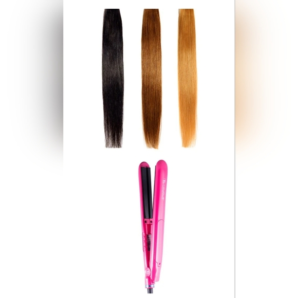 NIB-Royale Ceramic Vapor Styling FlatIron, Argan Infusion Oil, Shoe Holder-SET - Picture 3 of 14